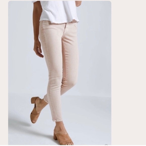 Current/elliott THE STILETTO SKINNY JEANS - ROSE DUST - Picture 4 of 11